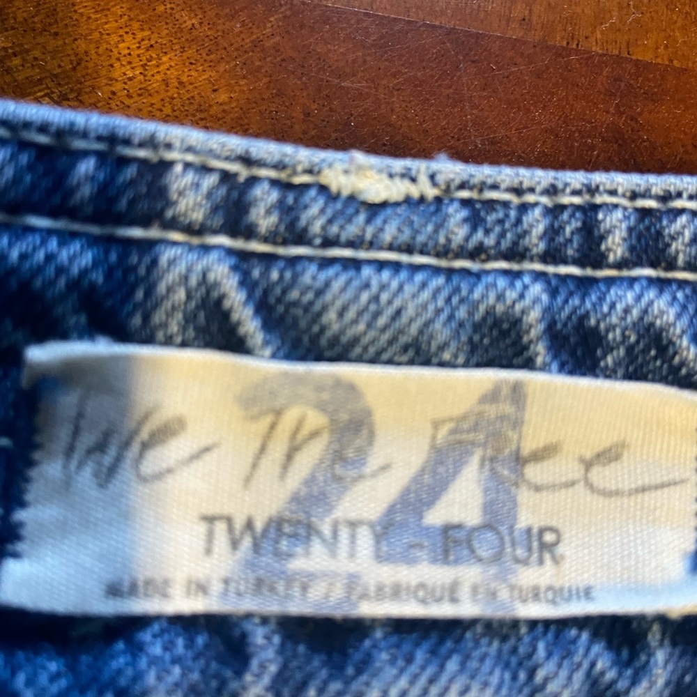 We the people - size 24 bell bottom wide leg denim perfect shape